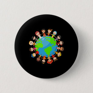Earth Day Environmental Nature Planet Mens And Wom 6 Cm Round Badge