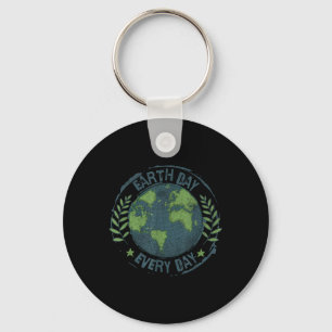 Earth Day Every Day Climate Change Environmental A Key Ring