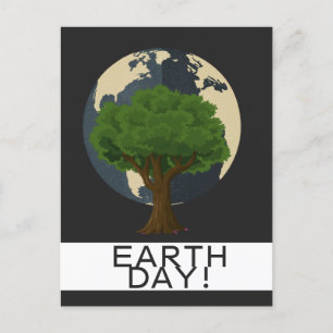 earth day every day, go green, Save Our Planet Postcard