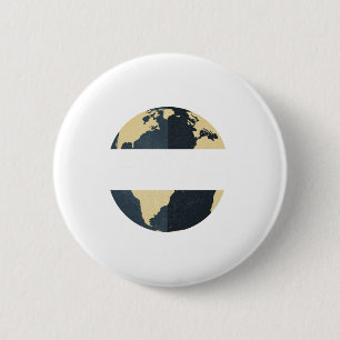 Earth Day Every Day Go Green Save Our Planet T Shi 6 Cm Round Badge