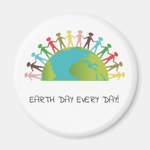 Earth Day Every Day Magnet