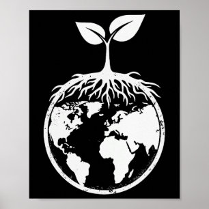 Earth Day Every Day Plant More Trees Save Our Clim Poster