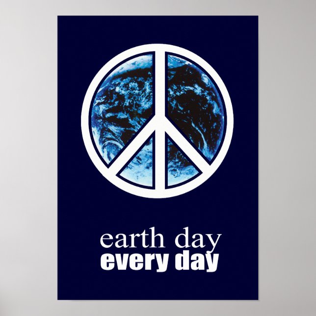 Earth Day Every Day Poster (Front)