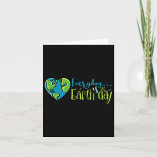 Earth Day Every Day Rainbow Make The Earth Green A Card