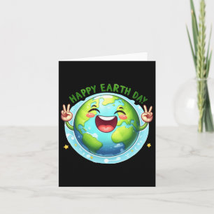 Earth Day Every Day Retro Vintage Men Women Kids N Card
