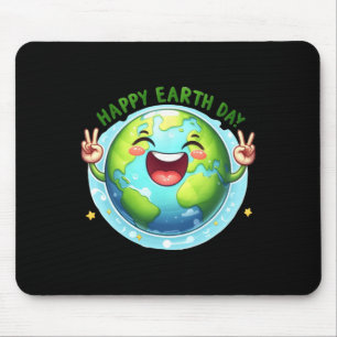 Earth Day Every Day Retro Vintage Men Women Kids N Mouse Mat