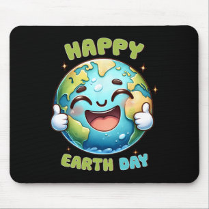 Earth Day Every Day Retro Vintage Men Women Kids N Mouse Mat