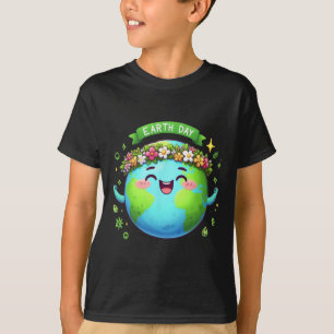 Earth Day Every Day Retro Vintage Men Women Kids N T-Shirt