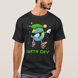Earth Day Every Day Save Our Planet Earth Dabbing T-Shirt