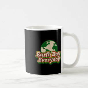 Earth Day Everyday 51th Anniversary Cute Planet Te Coffee Mug