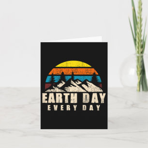 Earth Day Everyday 51th Anniversary Planet Teacher Card