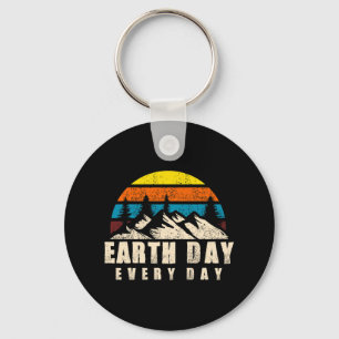 Earth Day Everyday 51th Anniversary Planet Teacher Key Ring