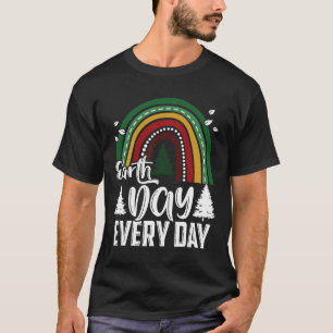 Earth Day Everyday Awareness Planet Animal Men Wom T-Shirt