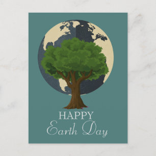 earth day everyday, go green, Save Our Planet Postcard
