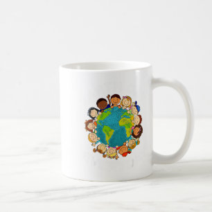 Earth Day Everyday Kids Youth Toddler Girl Environ Coffee Mug