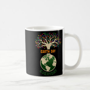 Earth Day Everyday Planet Anniversary Nature Tree Coffee Mug