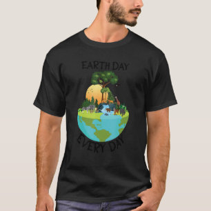 Earth Day Everyday Planet Environmental Animal Men T-Shirt