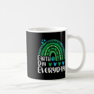 Earth Day Everyday Rainbow Earth Day Coffee Mug