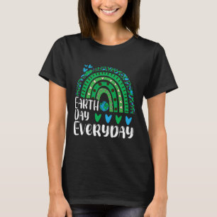 Earth Day Everyday Rainbow Earth Day  T-Shirt