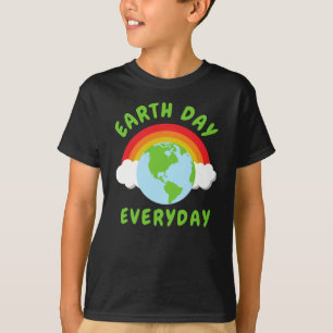 Earth Day Everyday Rainbow T-Shirt