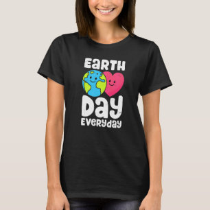 Earth Day Everyday Retro Vintage Planet Environmen T-Shirt
