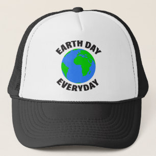 earth day everyday trucker hat