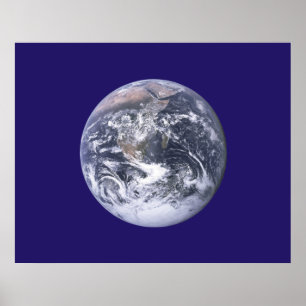 Earth Day Flag Poster