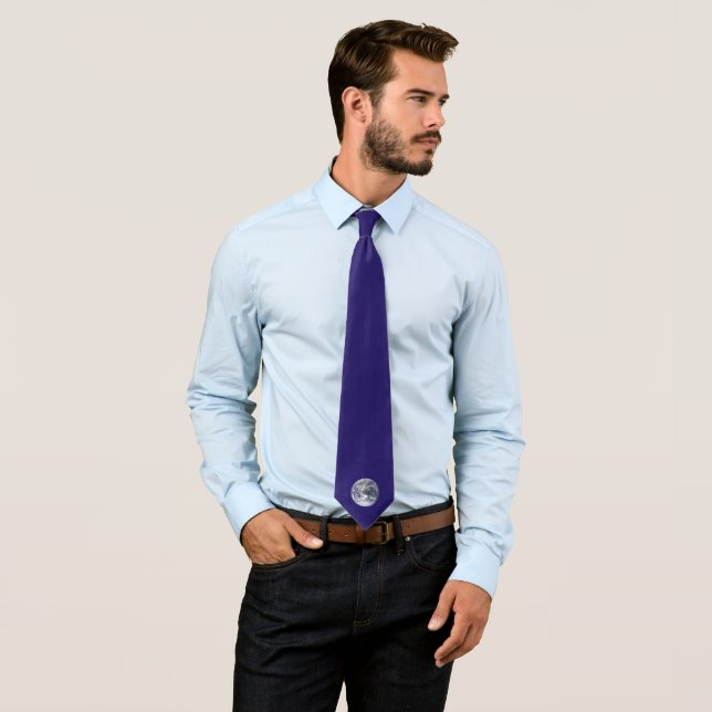 Earth Day Flag Tie (In Situ)