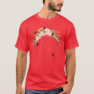 Earth Day Floral Splash T-Shirt