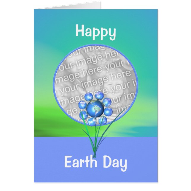 Earth Day Flower (photo frame) (Front)