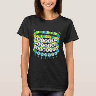 Earth day friendship bracelet save the planet kids T-Shirt