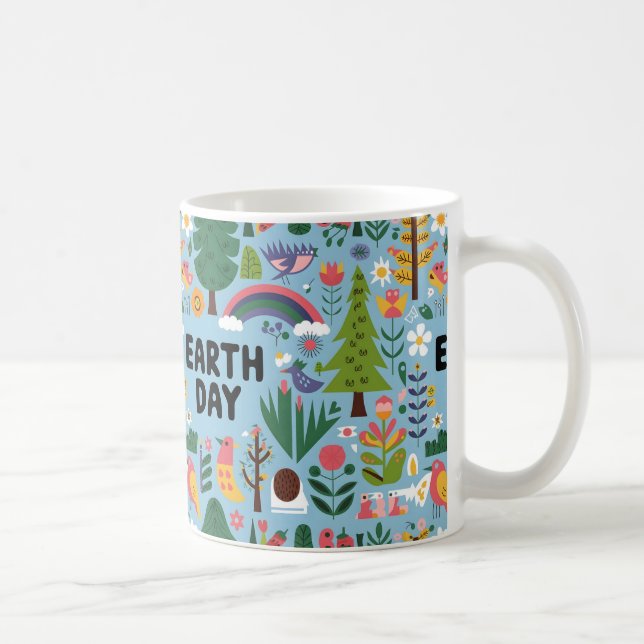 Earth Day Gift Idea Coffee Mug (Right)