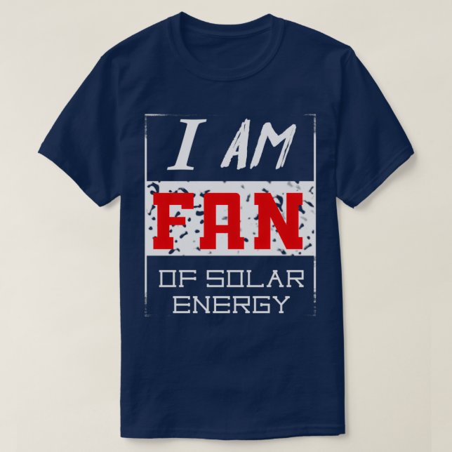 Earth Day Gift Solar Energy Wind Energy Renewable  T-Shirt (Design Front)
