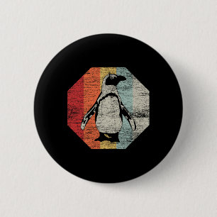 Earth Day Gifts Animal Cute Penguin 6 Cm Round Badge