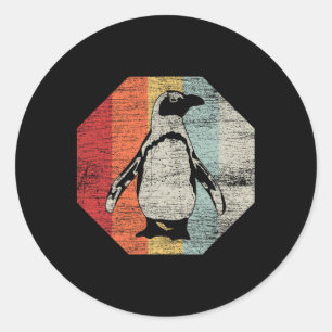 Earth Day Gifts Animal Cute Penguin Classic Round Sticker