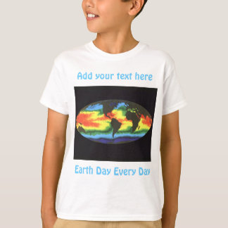 Earth Day - Global sea surface temperature T-Shirt