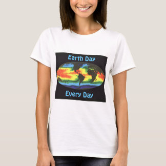 Earth Day - Global sea surface temperature T-Shirt