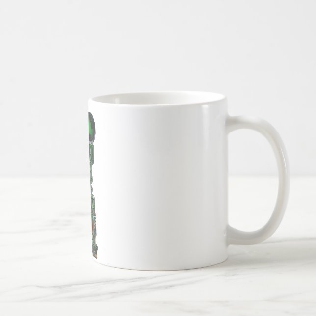 Earth Day Go Green Coffee Mug (Right)