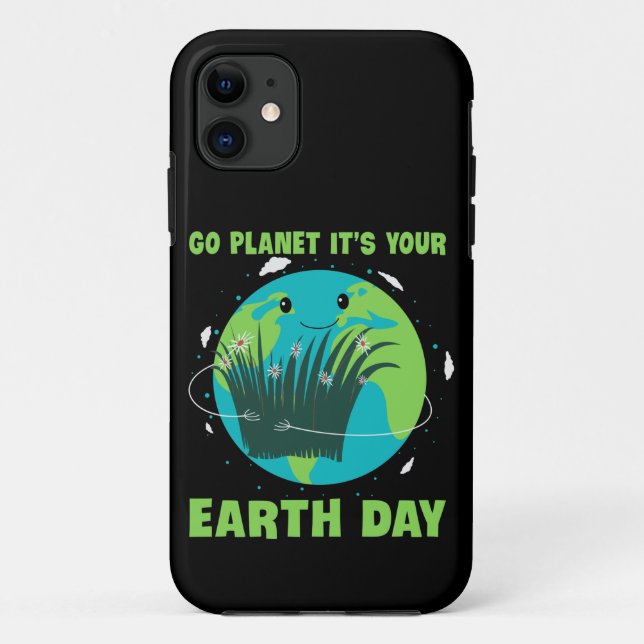 Earth Day: Go Planet It's Your Earth Day Case-Mate iPhone Case (Back)