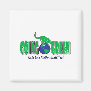 Earth Day Going Green T Shirt  Magnet
