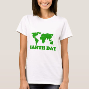 Earth Day Grass Map Women Long Sleeve T-Shirt
