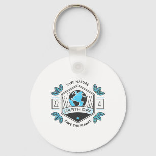 Earth Day Green Climate Change Planet Environmenta Key Ring