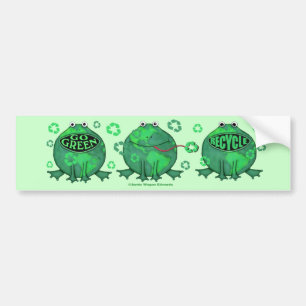 Earth Day Green Environment T-Shirts Bumper Sticker