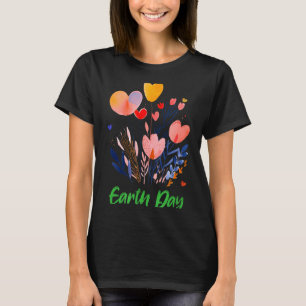 Earth day green planet environmental awareness T-Shirt
