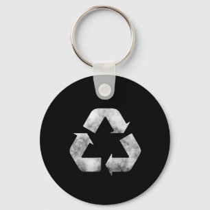 Earth-day-green-recycling-sign Everything-recycler Key Ring