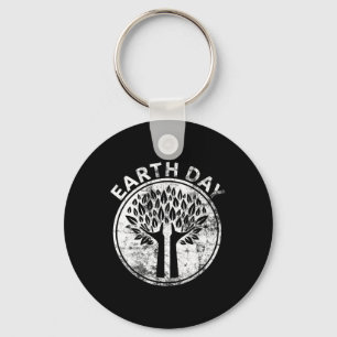 Earth Day Hands Tree Lover Nature Planet Science Key Ring