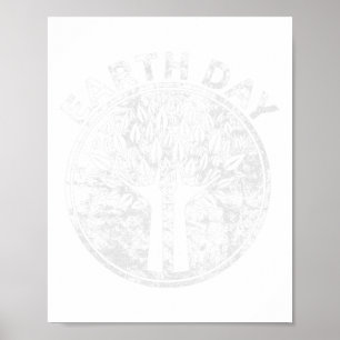 Earth Day Hands Tree Lover Nature Planet Science Poster
