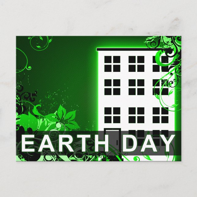 earth day : hi-fi home postcard (Front)