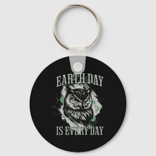 Earth Day Is Every Day Climate Change Activist Vin Key Ring