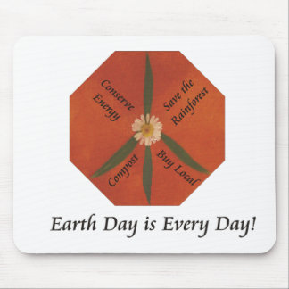 Earth Day is Every Day Mouse Mat